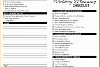 Blank Checklist Template Word New Every Spreadsheet You Need Plan Your Custom Wedding 1q