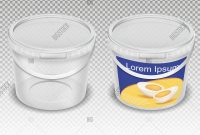 Blank Food Label Template Awesome Realistic Illustration Image Photo Free Trial Bigstock