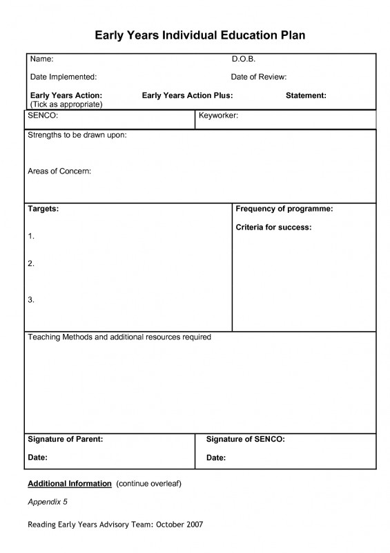Blank Iep Template New 78 Best Educational Templates Images Templates Planner