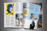 Blank Magazine Spread Template Unique Eye Magazine Layout Hugh Shelley Graphic Design Hnd 02