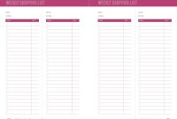 Blank Meal Plan Template Awesome 52 Week Meal Planner the Complete Guide to Planning Menus