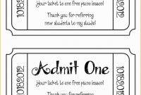 Blank Pay Stubs Template New the Best Free Printable Ticket Stub Template Marvin Blog