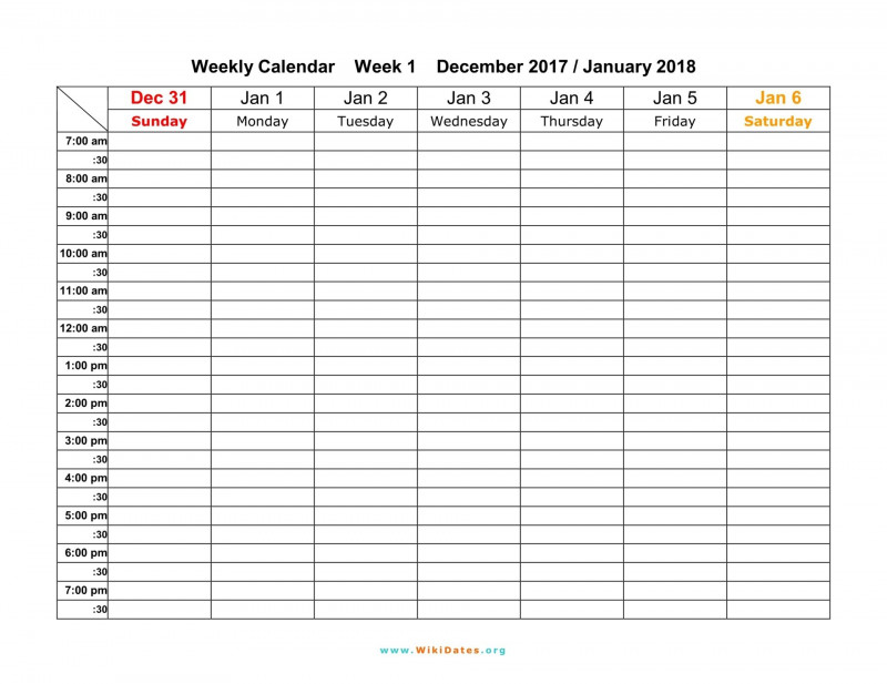 Blank Revision Timetable Template Unique Work Week Calendar 2018 Geocvc Co with Images Weekly