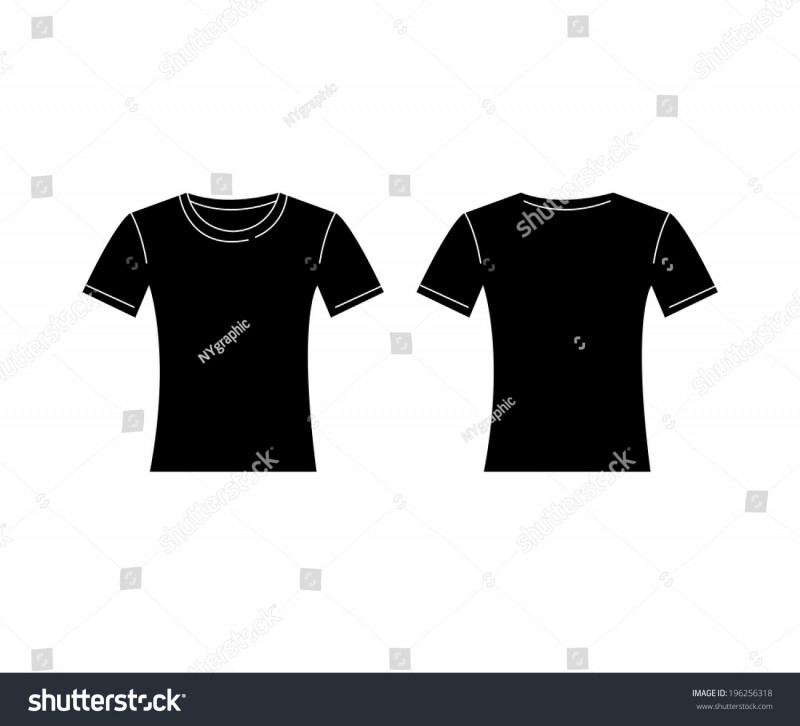 Blank Tee Shirt Template Awesome Free Vector Black T Shirt Template Nils Stucki Kieferorthopa¤de
