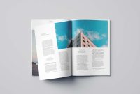 Blank Templates for Flyers New Free Minimal Magazine Template 24 Pages