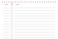 Blank to Do List Template New todo Listen