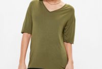 Blank V Neck T Shirt Template New Green V Neck Shirt Fashion Dresses