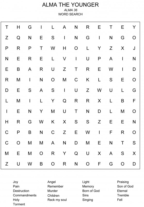 Blank Word Search Template Free New Lds Word Puzzles Fashion Dresses