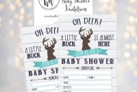 Bridal Shower Label Templates New 50 Fill In Deer Baby Shower Invitations Baby Shower Invitations Hunting Camping Camo Buck Rustic Neutral Woodland Baby Shower Invites for Boy