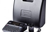 Brother Label Printer Templates New Brother P touch D 600 Vp Lettering Machines Office