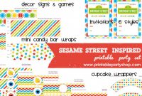 Bubble Bottle Label Template Awesome Free Sesame Street Printables Sesame Street Printable