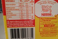 Dietary Supplement Label Template Awesome Kub or format Ganareux Maggi 192g
