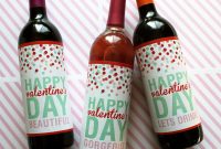 Diy Wine Label Template New Printable Valentines Day Wine Labels Valentines Day Wine