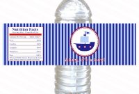 Free Water Bottle Labels for Baby Shower Template Unique 26 Unique Free Printable Labels for Water Bottles for Baby