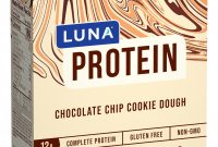 Homemade Vanilla Extract Label Template New Luna Protein Gluten Free Protein Bars Chocolate Chip Cookie Dough Flavor 1 59 Ounce Snack Bars 6 Count Walmart Com