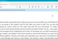 How to Set Up Label Template In Word New Using Azure Information Protection to Protect Pdfs and