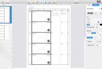 Label Template 4 Per Page New Apple Pages Japanese Anime Storyboard Template for 169