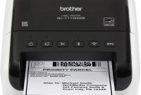 Mailing Address Label Template New Brother Ql 1110nwb Wide format Postage and Barcode Professional thermal Label Printer with Wireless Connectivity