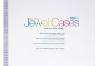 Memorex Cd Labels Template New Memorex Slim Cd Jewel Cases Clear Pack Of 100 Office Depot