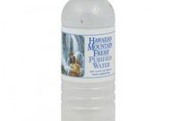 Mineral Water Label Template Awesome Hawaiian Mountain Fresha¢ Purified Water 16 9 Oz Pack Of 35 Bottles Item 307572