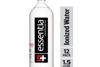 Mineral Water Label Template New Essentia Water Ionized and Alkaline Hydration Mineral Infused with 9 5 Ph or Higher Electrolytes for Taste Pure Drinking Water 50 7 Fl Oz