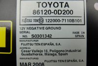 Online Shipping Label Template Awesome Details Zu Cd Radio toyota Yaris 86120 0d200 122000 7110b101