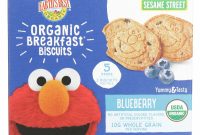 Sesame Street Label Templates Unique Earths Best organic Sesame Street toddler Breakfast Biscuits Blueberry 5 Count Box 3 53 Oz