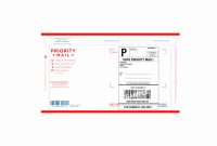 Usps Shipping Label Template New Usps Label 228 Word Template Pensandpieces