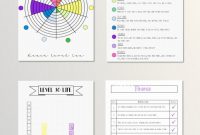 Wheel Of Life Template Blank Awesome Bullet Journal Level 10 Life Goal Planner Printable