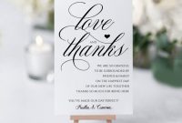4×6 Photo Card Template Free Unique Elegant Thank You Table Card Template Flat Royal