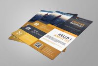 Calling Card Psd Template Unique Business Flyer Template Free Design