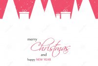 Christmas Thank You Card Templates Free Unique Bright Christmas Greeting Card Background Poster In