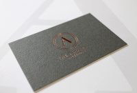 Coffee Business Card Template Free Awesome Morrocco Embossed Card with Rose Gold Foil Embossed