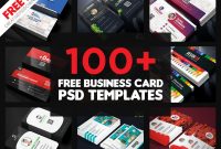 Company Id Card Design Template Unique 150 Free Business Card Psd Templates