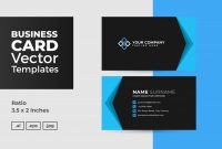 Designer Visiting Cards Templates Unique Business Card Vector Template