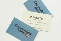 Double Sided Business Card Template Illustrator Unique Double Sided Business Card Template Photoshop
