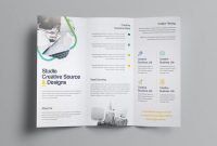 Fold Out Card Template Awesome Logic Professional Corporate Tri Fold Brochure Template