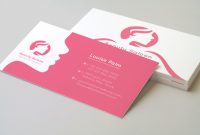 Fold Over Business Card Template New Beauty Business Card Creative Illustrator Templates