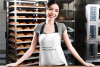 Food Business Cards Templates Free New 40 Free Apron Mockup White Person Wearing Waist Apron