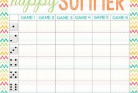 Golf Score Cards Template New Baseball Score Sheet Paper Bunco Score Sheets Template