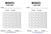 Golf Score Cards Template Unique Baseball Score Sheet Paper Bunco Score Sheets Template