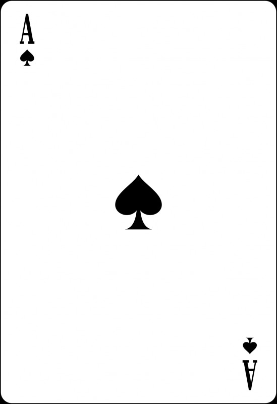 Good Luck Card Templates New Ace Of Spades Wikipedia