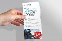 Happy Holidays Card Template Unique Free Rack Card Template Addictionary