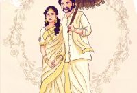 Invitation Cards Templates for Marriage Unique south Indian Mallu Wedding Invitation Card Cover Design On