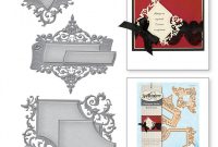 Iris Folding Christmas Cards Templates Unique Spellbinders Designer Series Die Rebel Rose Lock Key