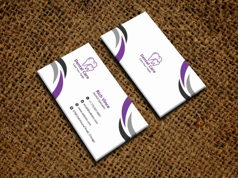 Lawyer Business Cards Templates New Dentist Business Card Template
