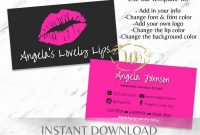 Mary Kay Business Cards Templates Free New Eyelash Business Cards Templates