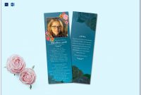 Memorial Card Template Word Awesome Memorial Cards Templates Funeral Vincegray2014