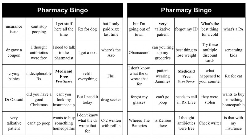 Pharmacology Drug Card Template Awesome Pharmacy Bingo Fun at Work Pharmacy Bingo