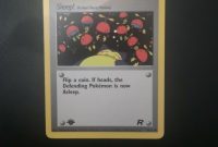 Pokemon Trainer Card Template Awesome Sleep Team Rocket 79 82